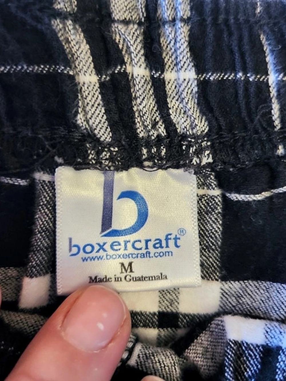 boxercraft Haley Flannel Pant Plaid Cotton Lounge Pants Medium - Picture 4 of 9